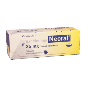 Sandimmun Neoral 25mg Capsules (Ciclosporin)