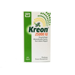 Kreon 25000 IU Capsules (Pancreatin)