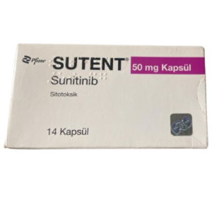 Sutent 50mg Capsules (Sunitinib)